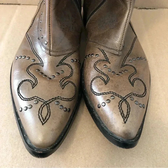 Mark Nason BARCLAY Dragon Rock Boots US‎ 7.5 Distressed Brown - Picture 6 of 16